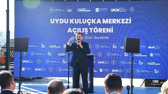 Uydu Kuluçka Merkezi açıldı