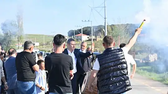 Başkan Ahmet Akın'a Susurluk ve Karesi'de coşkulu karşılama