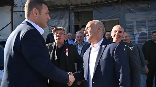 Başkan Ahmet Akın'a Susurluk ve Karesi'de coşkulu karşılama