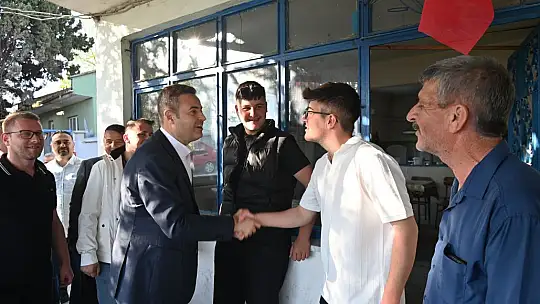 Başkan Ahmet Akın'a Susurluk ve Karesi'de coşkulu karşılama