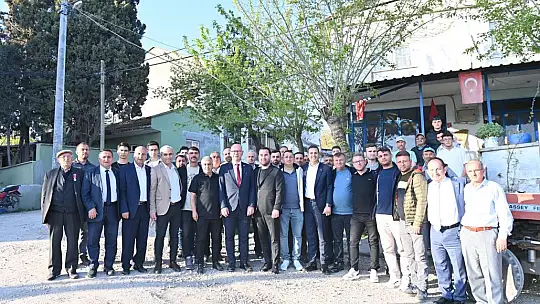 Başkan Ahmet Akın'a Susurluk ve Karesi'de coşkulu karşılama