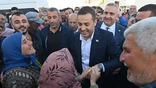 Başkan Ahmet Akın'a Susurluk ve Karesi'de coşkulu karşılama