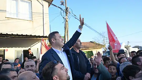 Başkan Ahmet Akın'a Susurluk ve Karesi'de coşkulu karşılama
