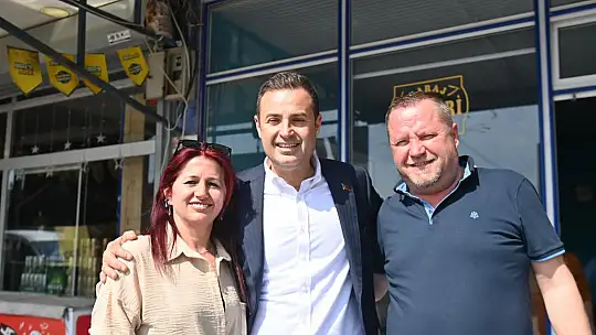 Başkan Ahmet Akın'a Susurluk ve Karesi'de coşkulu karşılama