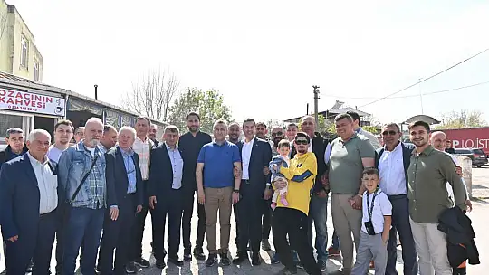 Başkan Ahmet Akın'a Susurluk ve Karesi'de coşkulu karşılama