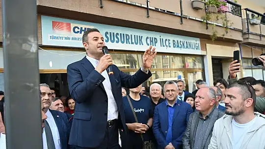 Başkan Ahmet Akın'a Susurluk ve Karesi'de coşkulu karşılama