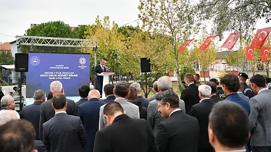 Muhtarlık Hizmet Binalarının Temel Atma Töreni Yapıldı
