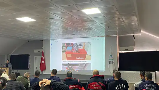 İtfaiye Daire Başkanlığından Personele Asansör Eğitimi