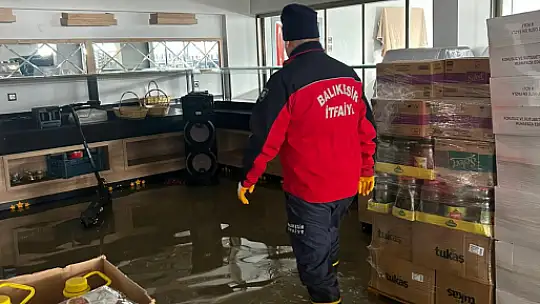 ERDEK'TE SU BASKINLARI YAŞANDI