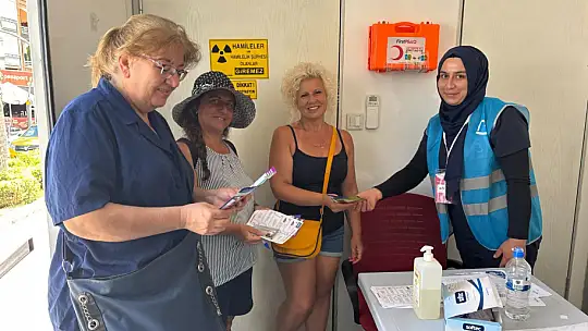 Büyükşehir'den Erdek'e ücretsiz kanser taraması desteği