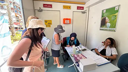 Büyükşehir'den Erdek'e ücretsiz kanser taraması desteği