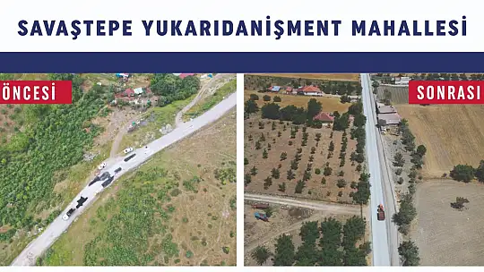Büyükşehir'den Gönen, Savaştepe ve İvrindi'de yollara modern dokunuş
