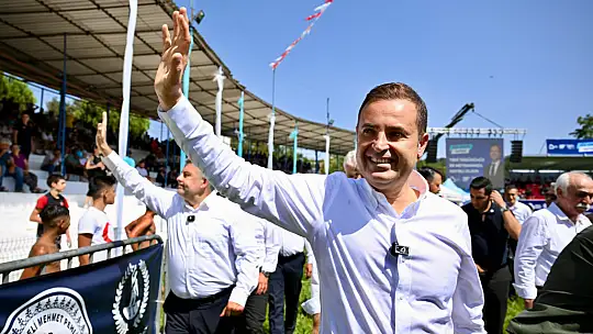 Kurtdereli Güreşleri başladı Ahmet Akın, Yeni Tribün Sözünü Tuttu