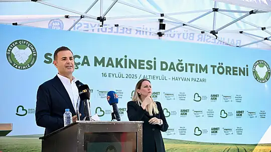 · Akın: 'Kimsesizlerin kimsesi olacağız' 200 ADET SALÇA MAKİNESİ DAĞITILDI