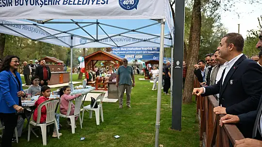 Balya Kadıköy Mesire Alanı açıldı Akın: 'Balıkesir'i yeşilin başkenti yapacağız'