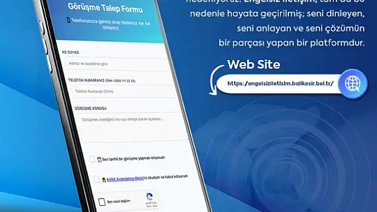 Balıkesir'de engelsiz iletişim için büyük adım