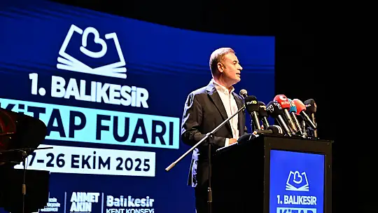 1.Balıkesir Kitap Fuarı coşkuyla açıldı