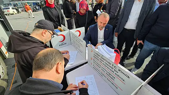 AK Parti Balıkesir'den Kan Bağışına Tam Destek