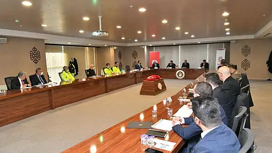İl Merkezindeki Trafik sorunları için düğmeye basıldı
