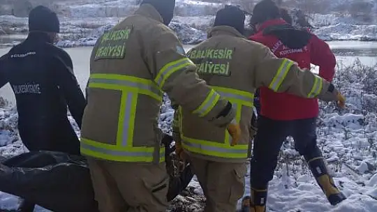 İvrindi'de Koca Çay'a düşen genç avcı boğuldu