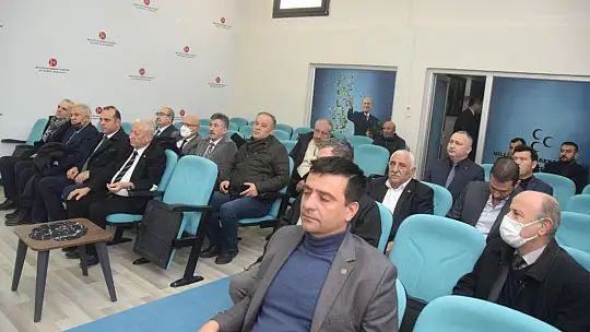 Balıkesirler Dernekleri Başkanları MHP'yi ziyaret etti