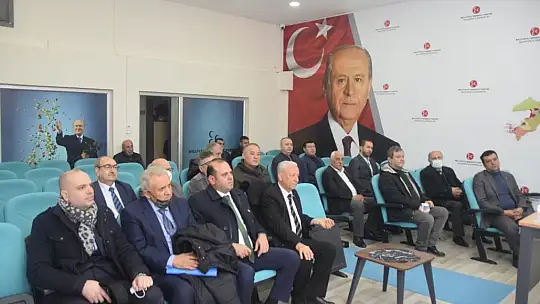 Balıkesirler Dernekleri Başkanları MHP'yi ziyaret etti