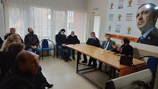 Milletvekili Belgin Uygur Burhaniye'de Ziyaretlerde Bulundu