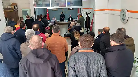 Milletvekili Uygur'un İlçe Ziyaretleri Devam Ediyor