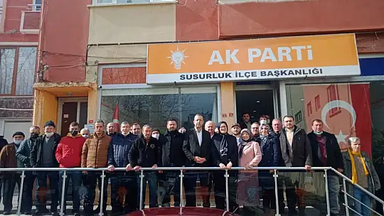 Milletvekili Uygur'un İlçe Ziyaretleri Devam Ediyor