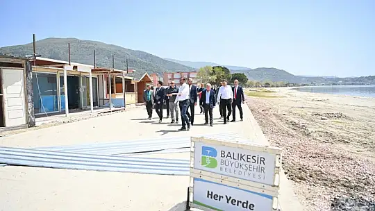 Büyükşehir 160 Personeliyle Erdek'te