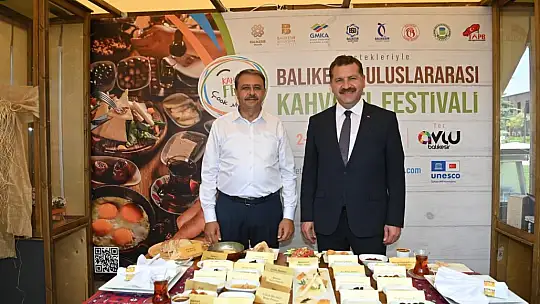 Balıkesir Kahvaltısı Görkemli Festivalle Tanıtıldı