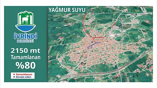İvrindi Altyapı Çalışmalarında Sona Doğru
