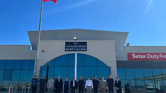 Vali Şıldak'tan Ayvalık'ta İncelemeler