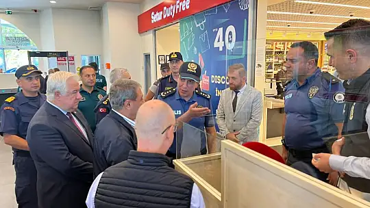 Vali Şıldak'tan Ayvalık'ta İncelemeler