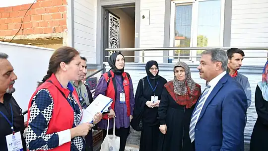 İbrahimce Mahallesi'nde Aile Ziyaretleri Başladı