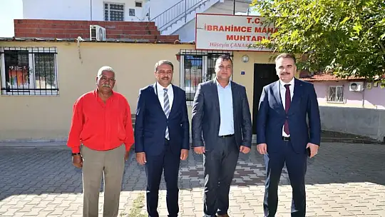 İbrahimce Mahallesi'nde Aile Ziyaretleri Başladı