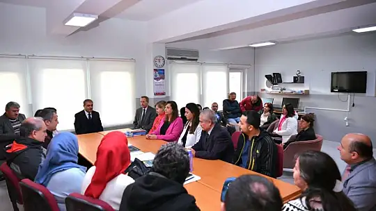 Vali Şıldak'tan Okul Ziyareti