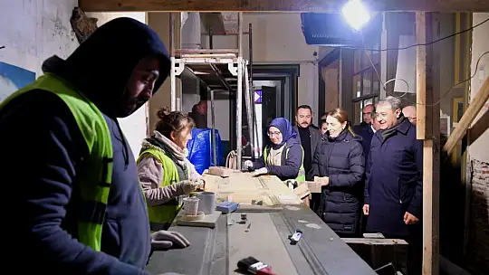 Vali Şıldak Restorasyon Çalışmalarını İnceledi