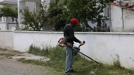 Tırpan Ve Temizlik Çalışmaları Sürüyor