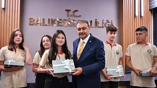 Başarılı Öğrencilerden Vali Şıldak'a Ziyaret