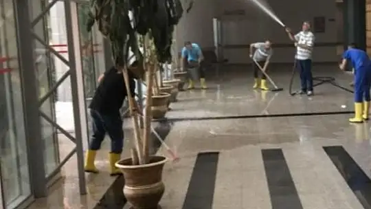 Üniversite Hastanesi Pırıl Pırıl Oldu