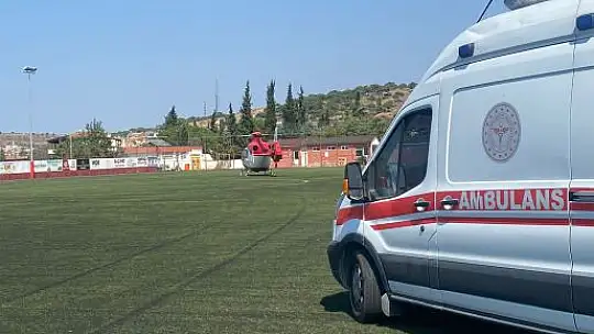 Epilepsi Hastası Helikopter Ambulansla Ankara'ya Sevkedildi