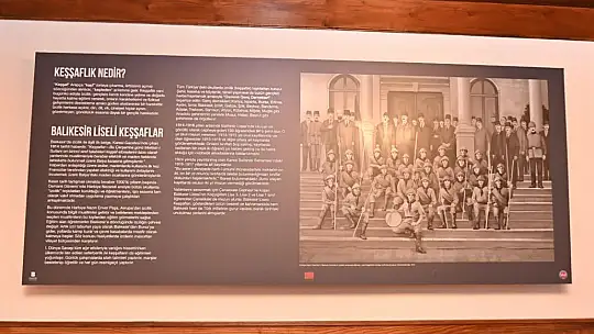 Balıkesir Liseli Keşşaflar Müzesi' açıldı