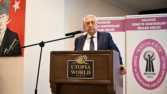 ERDEM: 'TÜRK ESNAFI  BU ÜLKENİN VİCDANIDIR'