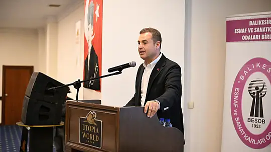 ERDEM: 'TÜRK ESNAFI  BU ÜLKENİN VİCDANIDIR'