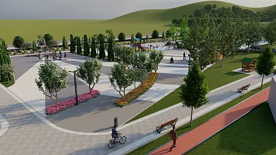 Başkan Akın Kuvayı Milliye Mahallesini Şüheda Parkla buluşturuyorz