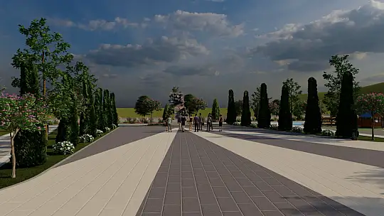 Başkan Akın Kuvayı Milliye Mahallesini Şüheda Parkla buluşturuyorz