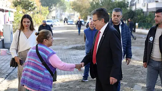 Başkan Arslan Çalışmaları Yerinde Takip Etti