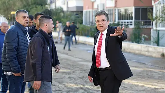 Başkan Arslan Çalışmaları Yerinde Takip Etti