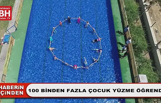 100 Binden Fazla Çocuk Yüzme Öğrendi